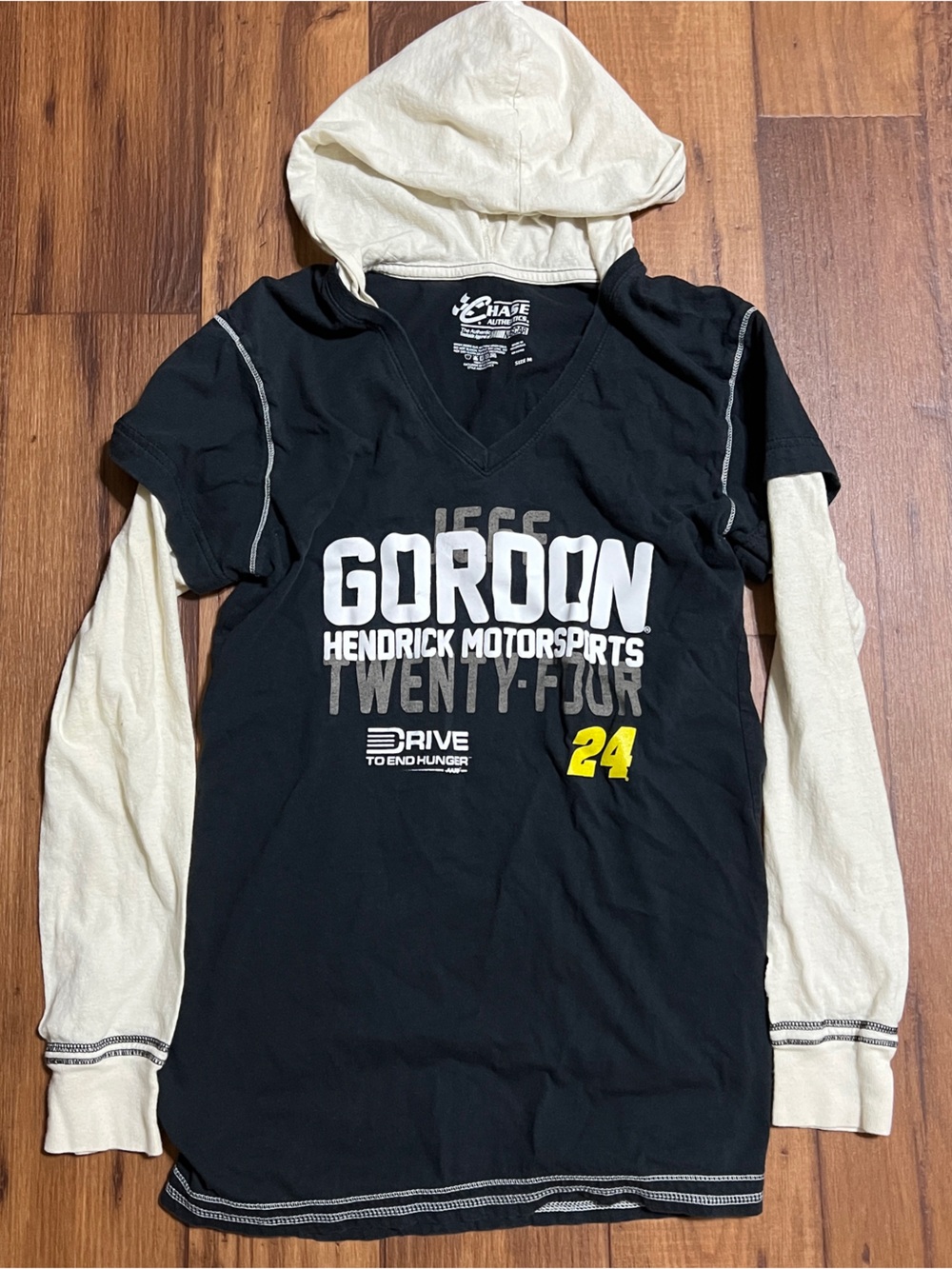NASCAR Chase Authentics Jeff Gordon Women's Hoodie Size Medium Y2K Motorcross